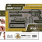 GoatGuns 1/2.5 Scale Die Cast 1911 Hand Gun Model "” Polished Black