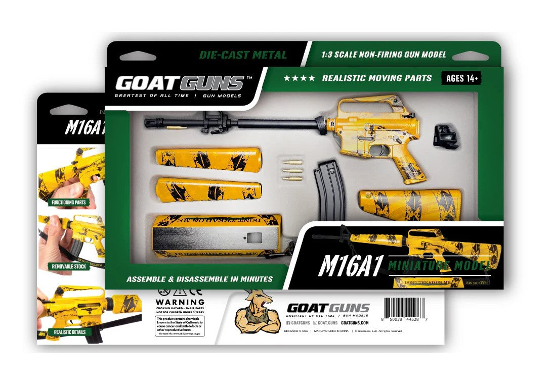 GoatGuns 1/3 Scale Diecast M16A1 'Don't Tread on Me' Special Edition Rifle