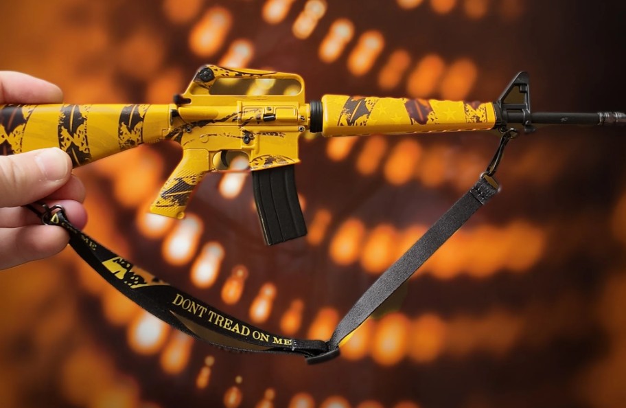 GoatGuns 1/3 Scale Diecast M16A1 'Don't Tread on Me' Special Edition Rifle