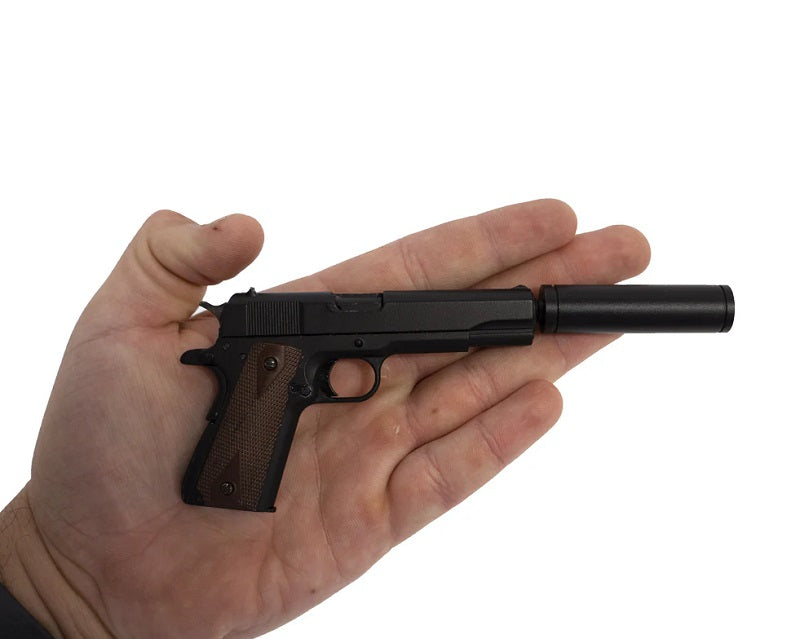 GoatGuns 1/2.5 Scale Die Cast 1911 Hand Gun Model "” USA '1776' Patriotic Edition