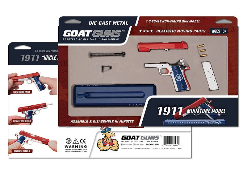 GoatGuns 1/3 Scale Die Cast M16A1 Grenadier Rifle Model "” OD Green Vietnam Edition