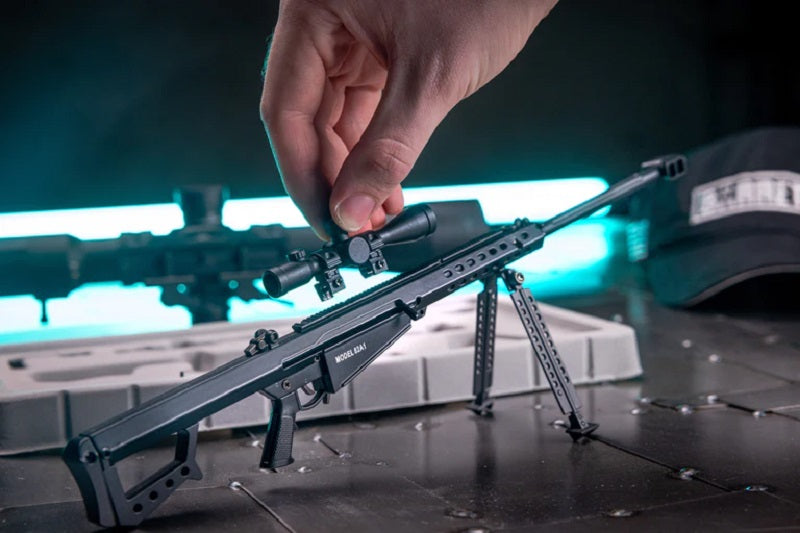 GoatGuns 1/3 Scale Officially Licensed Barrett M82A1 .50 Cal Sniper Rifle Model "” Black