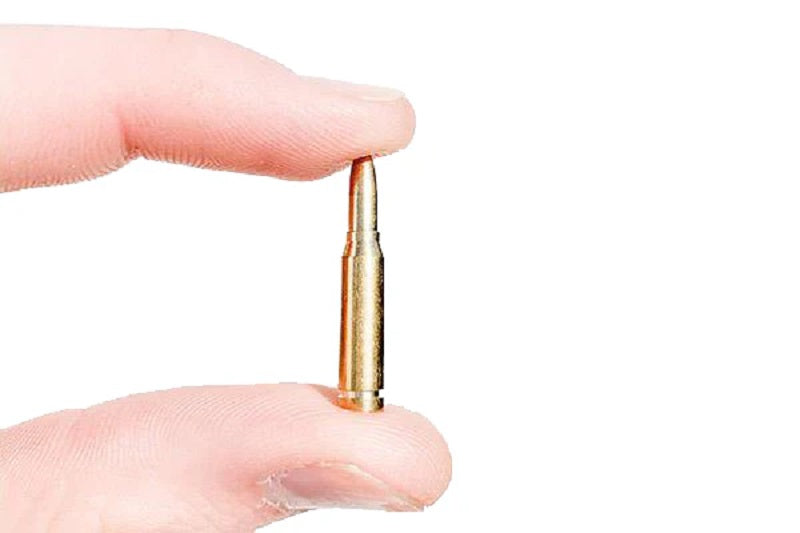 GoatGuns Mini .50 Cal Dummy Brass Rounds for .50 Cal Models "” 10-Pack