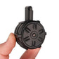 GoatGuns Mini 60-Round AR15 Drum Magazine "” Die-Cast Metal