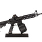 GoatGuns Mini 60-Round AR15 Drum Magazine "” Die-Cast Metal
