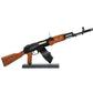GoatGuns Mini AK Drum Magazine for AK47 Models "” Die-Cast Metal Black