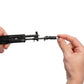 GoatGuns 1/3 Scale Die Cast Modern AK12 Rifle Model "” Tactical Black