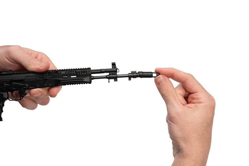 GoatGuns 1/3 Scale Die Cast Modern AK12 Rifle Model "” Tactical Black