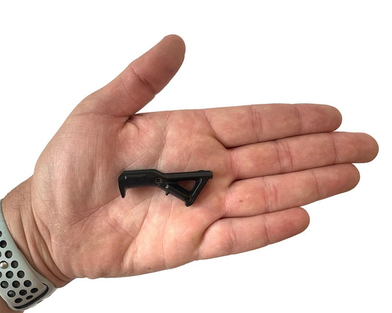 GoatGuns Mini Angled Foregrip for AR / M4 Models "” Die-Cast Metal