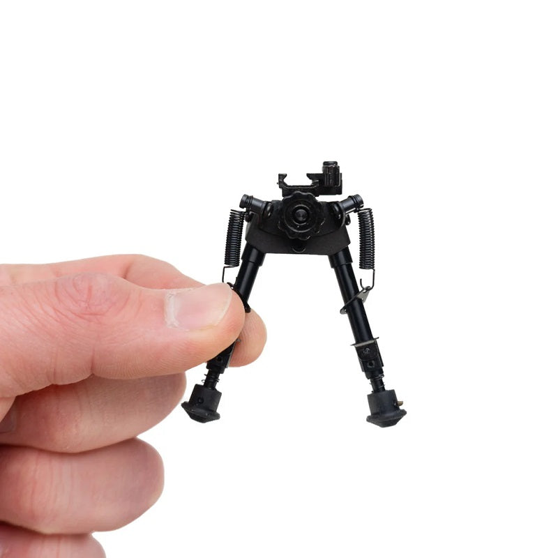 GoatGuns Mini AR Bipod for AR15 / M4 Models "” Die-Cast Metal