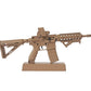 GoatGuns 1/3 Scale Die Cast 'COYOTE' AR15 Short Barrel Model "” Coyote Tan