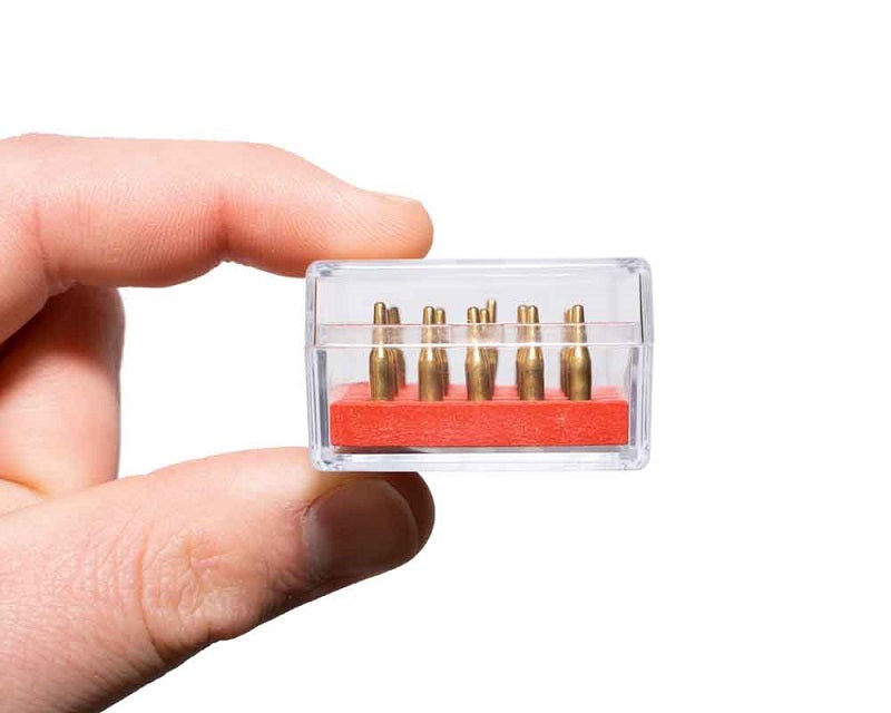 GoatGuns Mini AR Brass Dummy Rounds (15 Pack) for AR15 Models