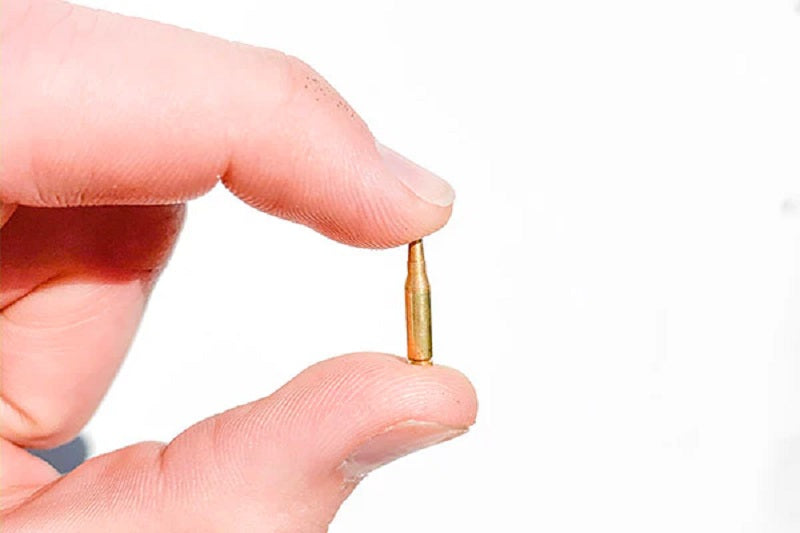 GoatGuns Mini AR Brass Dummy Rounds (15 Pack) for AR15 Models
