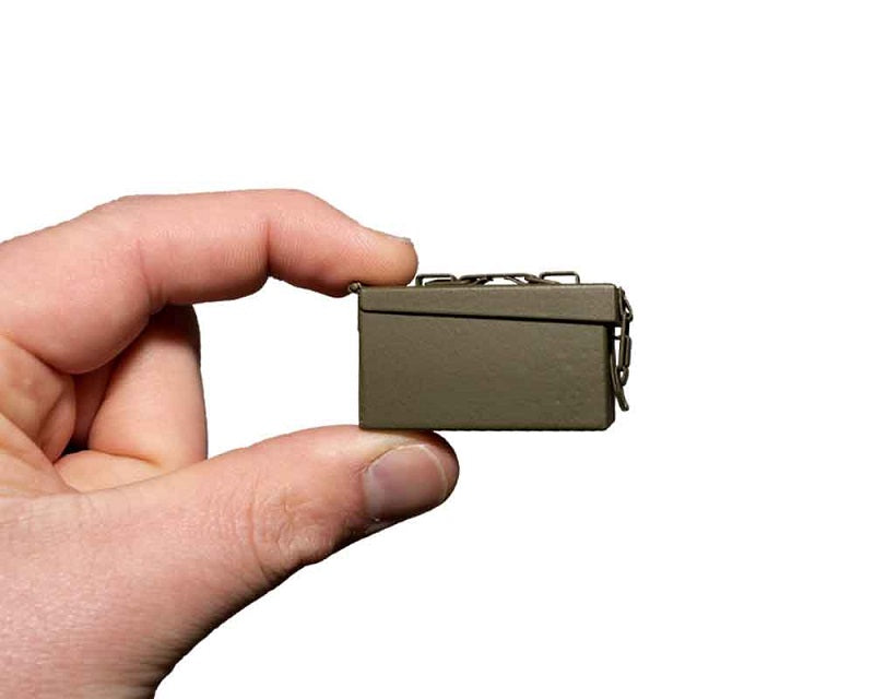 GoatGuns 1/3 Scale Diecast Ammo Can Display Model – Olive Green
