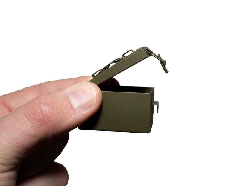 GoatGuns 1/3 Scale Diecast Ammo Can Display Model – Olive Green