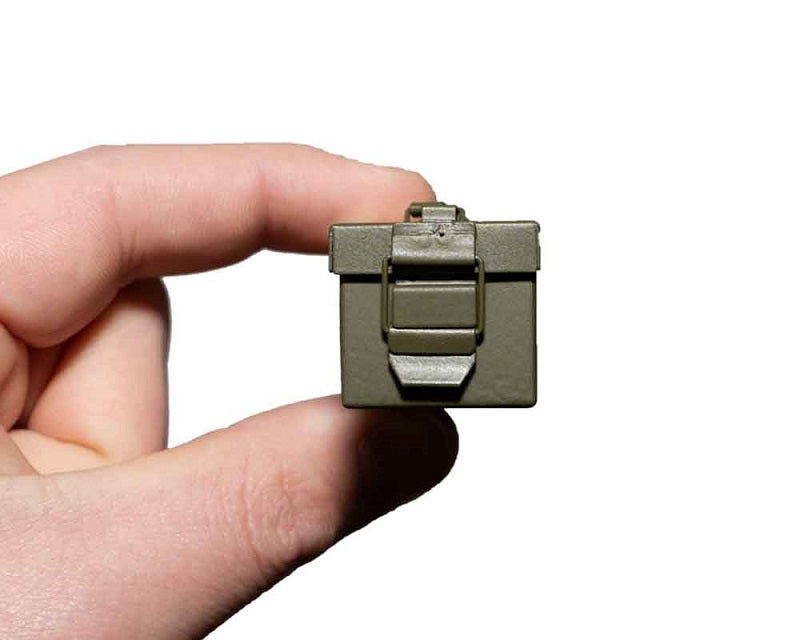 GoatGuns 1/3 Scale Diecast Ammo Can Display Model – Olive Green