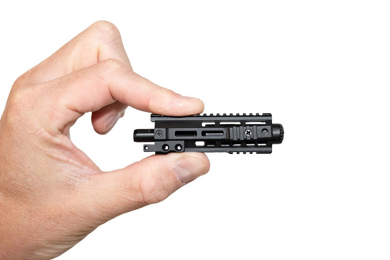 GoatGuns Diecast Mini Free Float Handguard – Small for AR15 Models