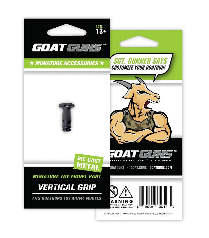 GoatGuns Diecast Mini Vertical Foregrip for AR15 Models