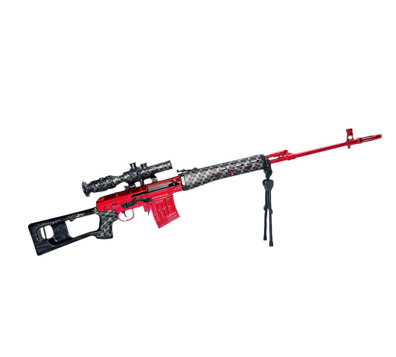 GoatGuns 1/3 Scale Diecast Red Team SVD – Special Edition Sniper Model