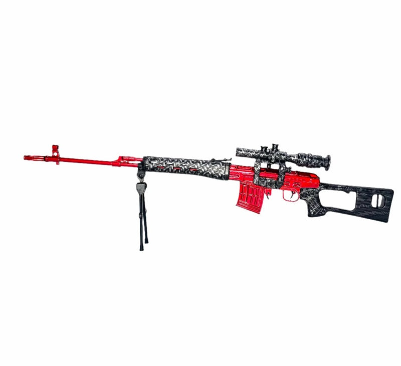 GoatGuns 1/3 Scale Diecast Red Team SVD – Special Edition Sniper Model