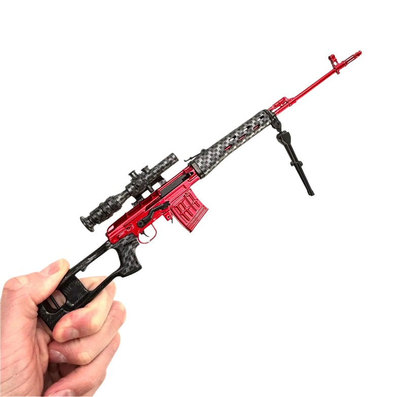 GoatGuns 1/3 Scale Diecast Red Team SVD – Special Edition Sniper Model