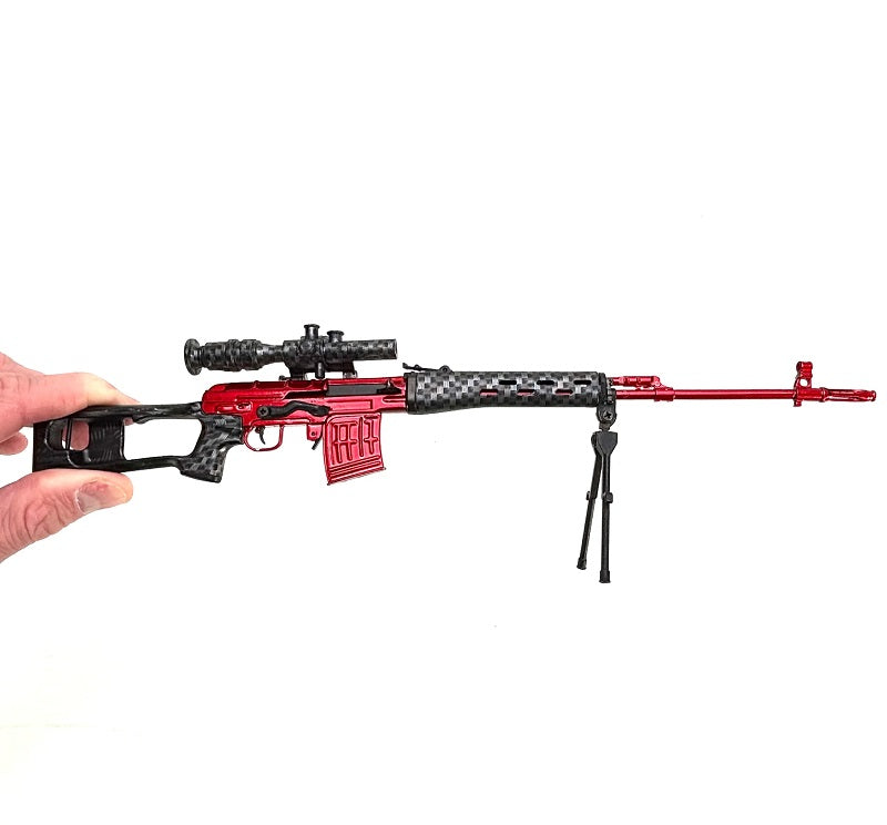 GoatGuns 1/3 Scale Diecast Red Team SVD – Special Edition Sniper Model