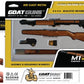 GoatGuns M1 Garand Diecast 1/4 Scale Model Rifle – WW2 Historical Replica
