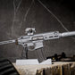 GoatGuns 1/3 Scale Diecast SIG Sauer MCX Rattler Model – Grey Officially Licensed