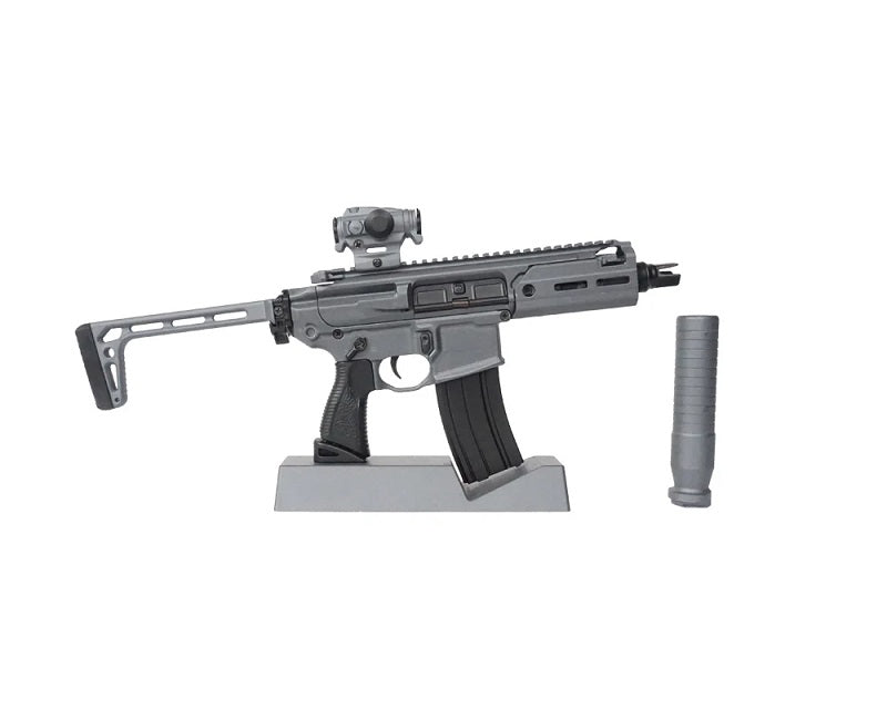 GoatGuns 1/3 Scale Diecast SIG Sauer MCX Rattler Model – Grey Officially Licensed