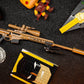 GoatGuns 1/4 Scale Diecast Barrett MK22 MRAD Sniper Rifle Model – Tan Officially Licensed