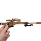 GoatGuns 1/4 Scale Diecast Barrett MK22 MRAD Sniper Rifle Model – Tan Officially Licensed