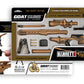 GoatGuns 1/4 Scale Diecast Barrett MK22 MRAD Sniper Rifle Model – Tan Officially Licensed