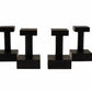 GoatGuns Adhesive Square Wall Peg Mounts (Pack of 4) for GoatGuns Models