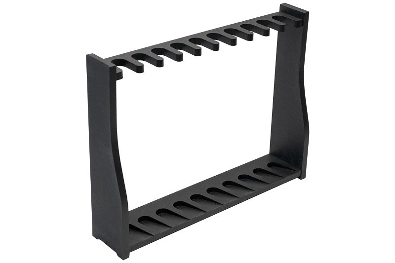 GoatGuns 1/3 Scale Diecast 10 Slot Gun Rack – Black Display Stand