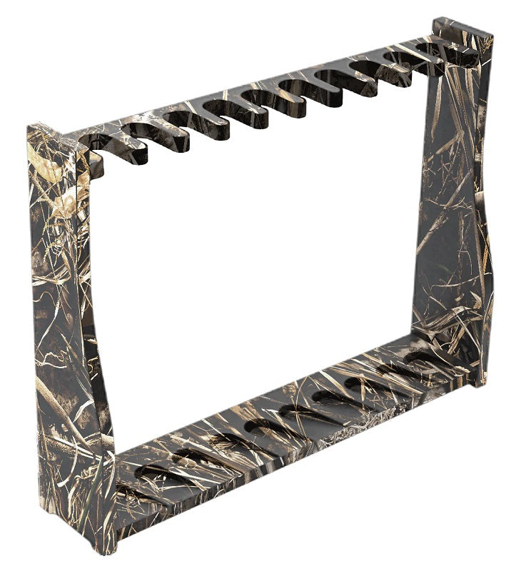 GoatGuns 1/3 Scale Diecast 10 Slot Gun Rack – Realtree® Camo Display Stand