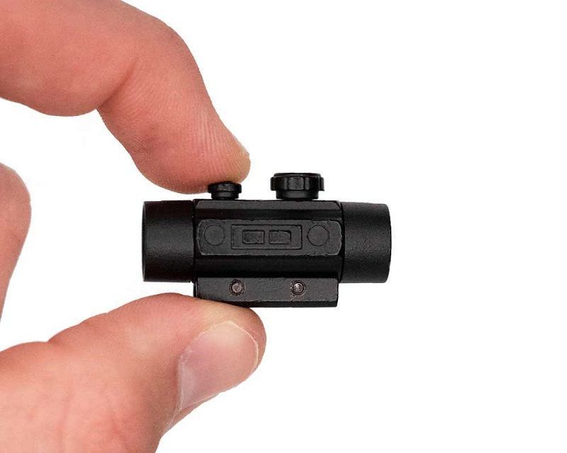 GoatGuns Diecast Mini Red Dot Scope for AR15 Base Models