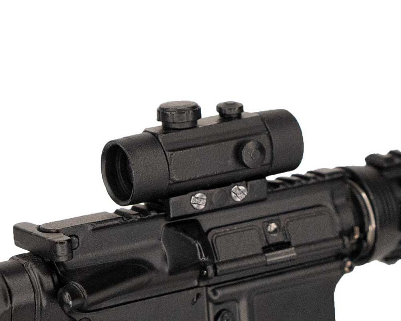 GoatGuns Diecast Mini Red Dot Scope for AR15 Base Models