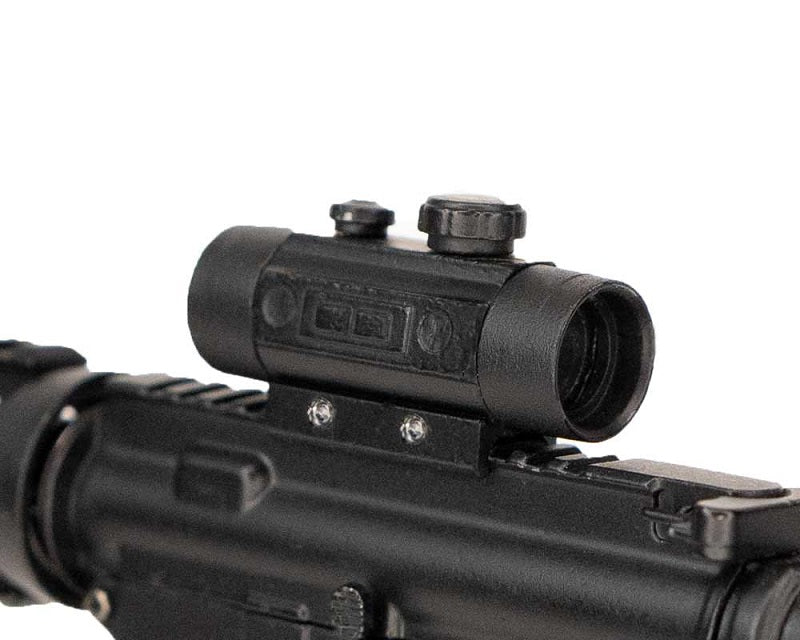 GoatGuns Diecast Mini Red Dot Scope for AR15 Base Models