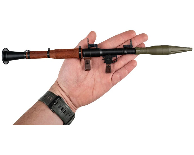 GoatGuns 1/3 Scale Diecast RPG Rocket Launcher Model – Black