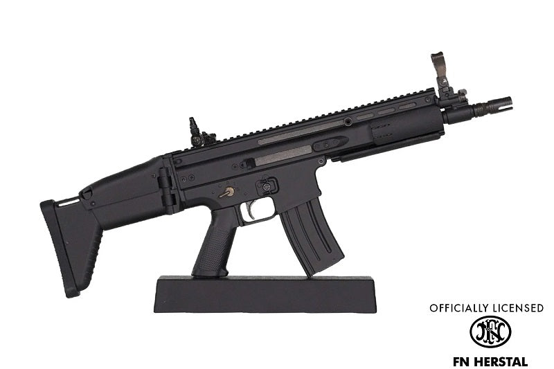 GoatGuns 1/3 Scale Diecast FN SCAR AR Rifle Model – Black Officially Licensed