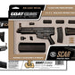 GoatGuns 1/3 Scale Diecast FN SCAR AR Rifle Model – Black Officially Licensed