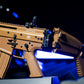 GoatGuns 1/3 Scale Diecast FN SCAR AR Rifle Model – Dark Tan Officially Licensed