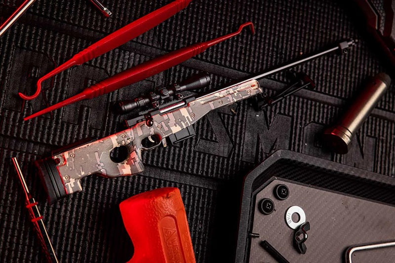 GoatGuns 1/4 Scale Diecast Realtree® Sniper Rifle Model 'Sasquatch' – Tree Camo