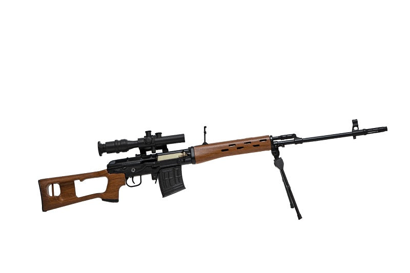 GoatGuns 1/4 Scale Diecast SVD Dragunov Sniper Rifle Model – Black