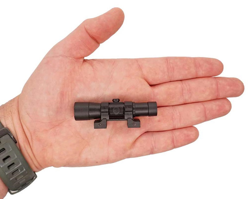 GoatGuns Mini Tactical Long Range Scope – Diecast Metal for AR15 Models
