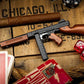 GoatGuns 1/3 Scale Diecast WW2 Thompson Submachine Gun TMS Model Kit – Black