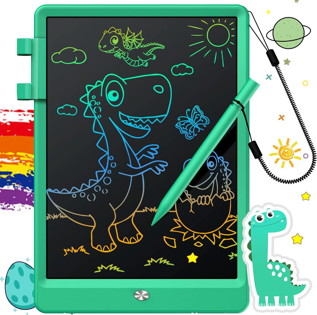 Young Artists Drawing Galaxy