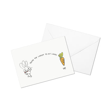 ZillyTales Card - Carrot To My Chaos: I Love You