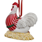 Charming Hen on Nest Ornament