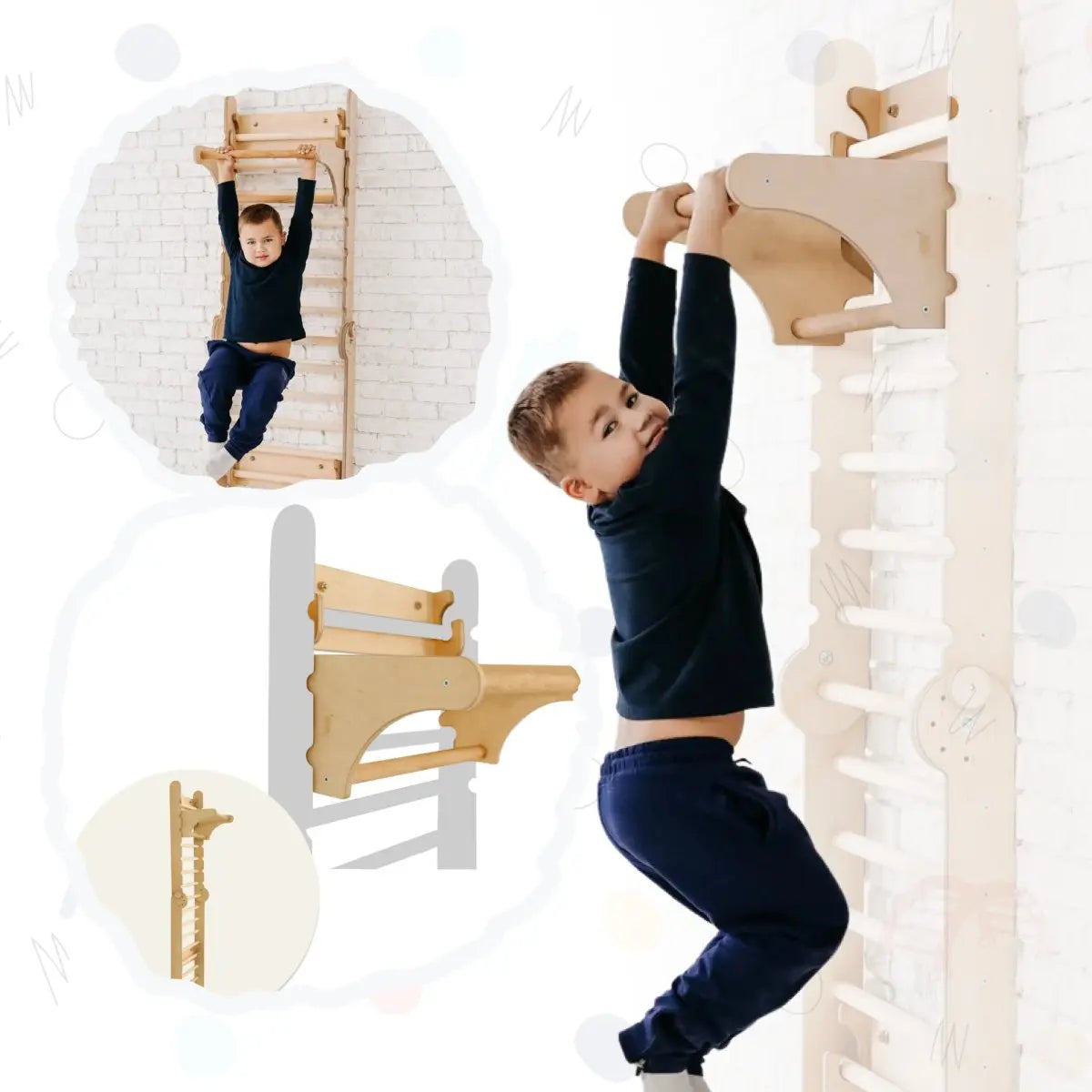 Gym Addition to the Climbing Ladders – Toytooth